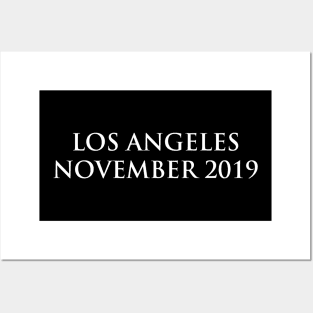 LA November 2019 Posters and Art